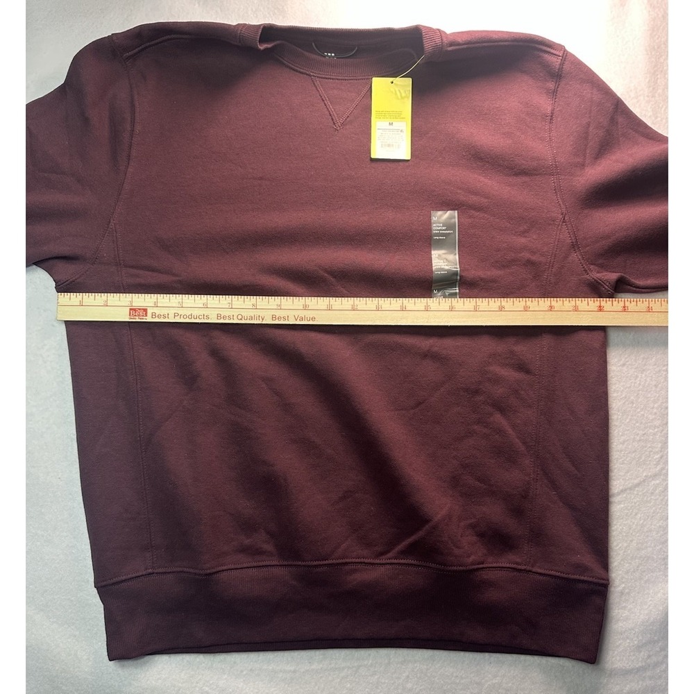 All In Motion Maroon Sweatshirt Size M - Picture 6 of 9